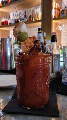 Bloody Mary with Elite Garnish!