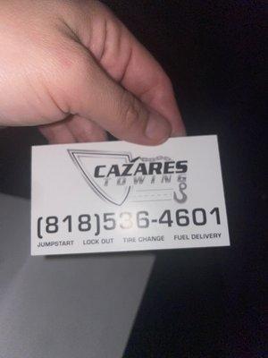 Cazares Towing