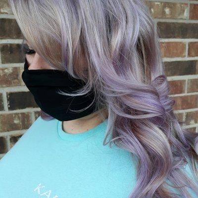 Platinum Blonde and lavender lowlight!!