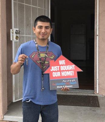 Today we helped this veteran buy his first home.  It was a pleasure to be able to serve someone who has served our country.