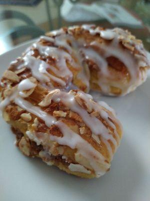 Almond donut with almond paste filling... So good!