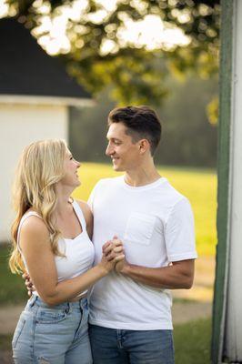 Engagement session in holly MI