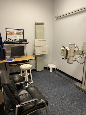 Our x-ray room. We have the ability to x-ray in office.