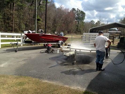 Boats or trailers