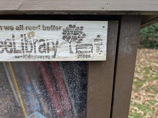 Kevin Craig Little Free Library, 1408 Caistor Lane, Raleigh