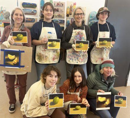 Introduction to Oil Painting class 2023