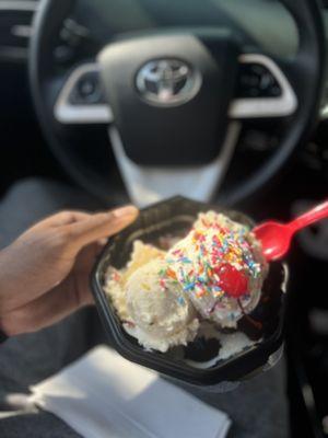 Chocolate Chip Cookie Sundae