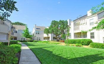 Well Manicured Lawns & Green Courtyards