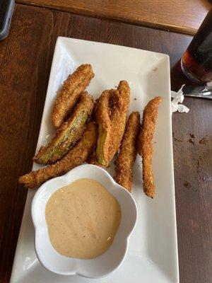 Fried pickles