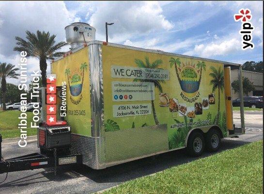 The Caribbean Sunrise Food Truck at Greystone Park today (7-19-18) from 11AM to 2PM