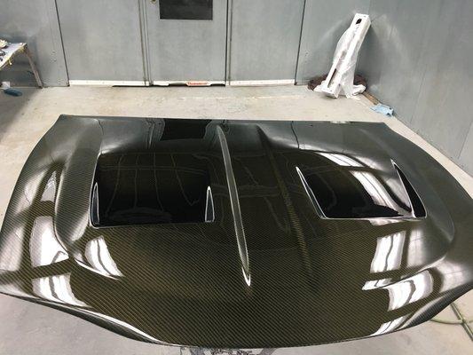 Carbon fiber restoration