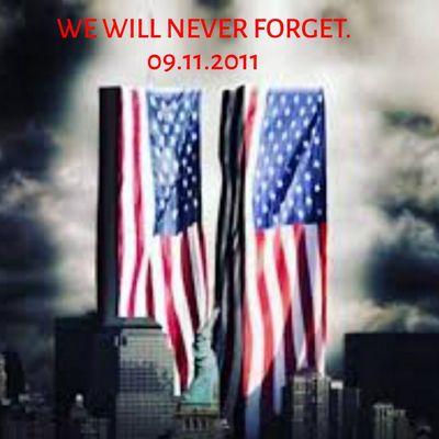 We will never forget!