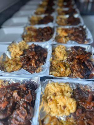 Oxtails dinner