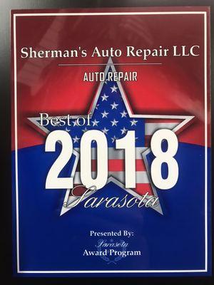 Award to Sherman's auto repair llc