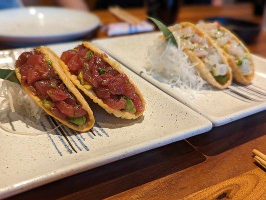 Sushi tacos