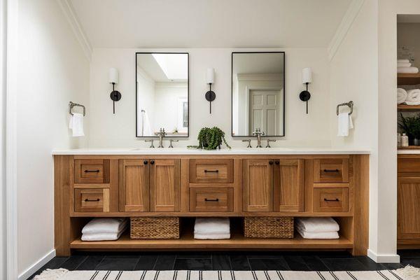 White Oak Vanity