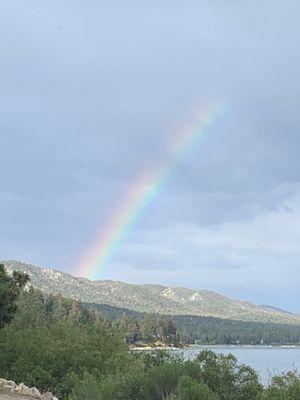 Rainbow in Big Bear www.bigbearbecki.com