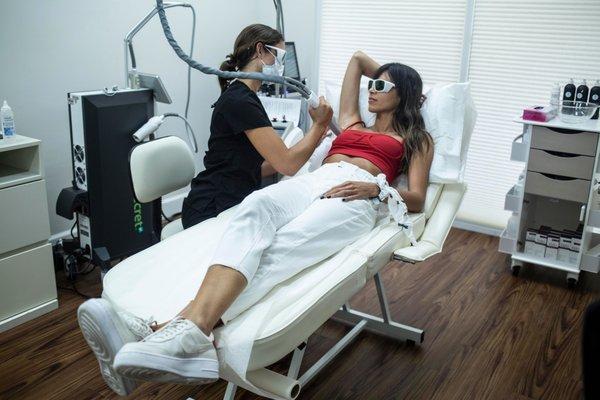 Laser Hair Removal Session