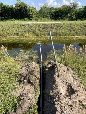 Canal water supply