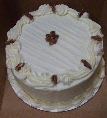 Butter pecan cake