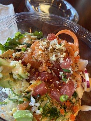 Make your own poke bowl!! Amazing