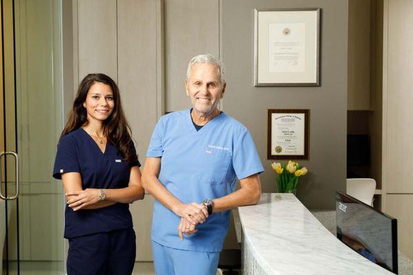 Dr. David Zelby and Dr. Nadia Abbassi--- your dream team for dentistry.