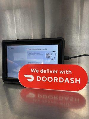 We have DOORDASH now !! 
now order our yummy food striaght to you