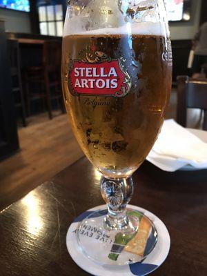 They know how to pour a Stella properly!