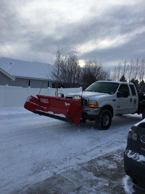 Snow Plow services