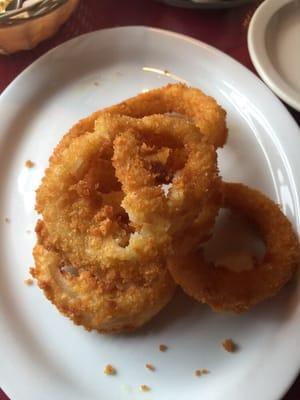 Usually a battered fan, but crust is nicely balanced for breaded.