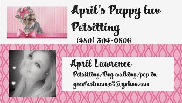 Aprils Puppy Love Petsitting