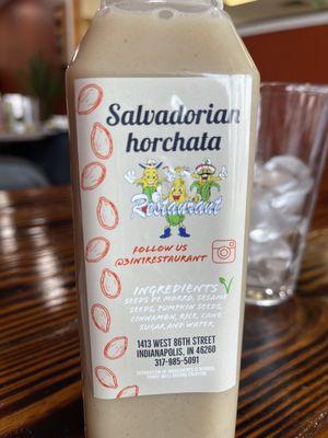 Salvadorian Horchata- Very different from Mexican Horchata