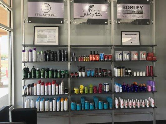 We have your haircare products!