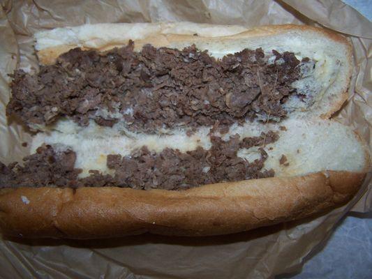 the large steak and cheese.