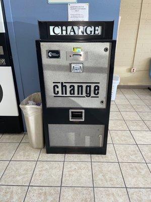 Change machine