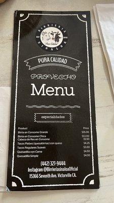 The Menu