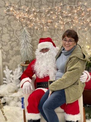 Santa came all the way from the North Pole to see all the Crazy Savings shoppers and collected donations for a great cause!