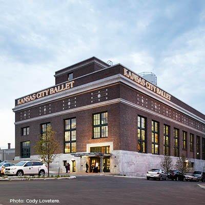 Kansas City Ballet's home, The Bolender Center.