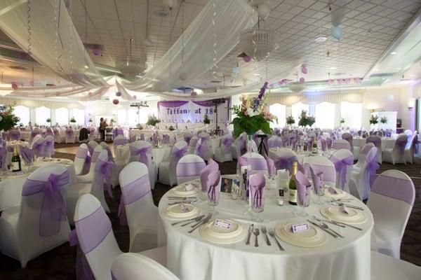 How the venue turned out! Lovely.