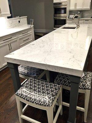 Marble kitchen countertops