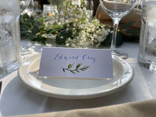 Escort Cards