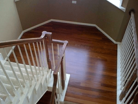 refinished STAIRCASE