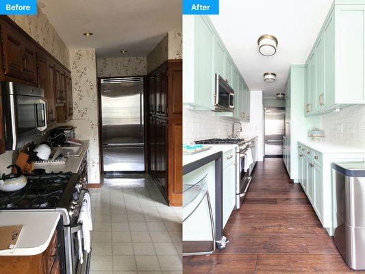 BEFORE/AFTER - Kitchen