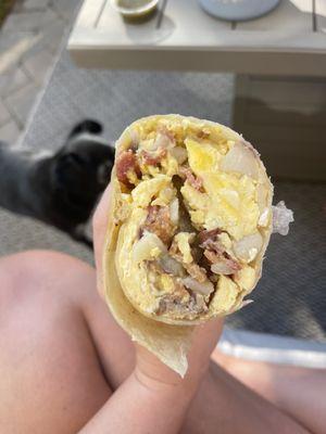 The Big Breakfast Burrito