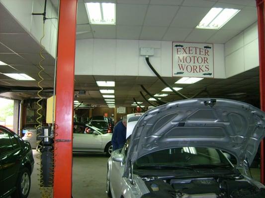 We are busy taking care of our awesome customers' cars.