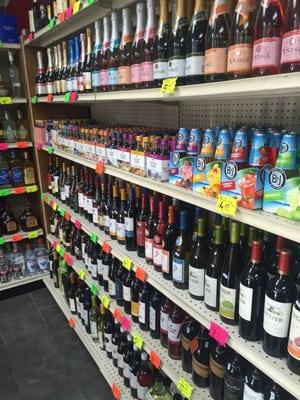 Various kinds of Wine