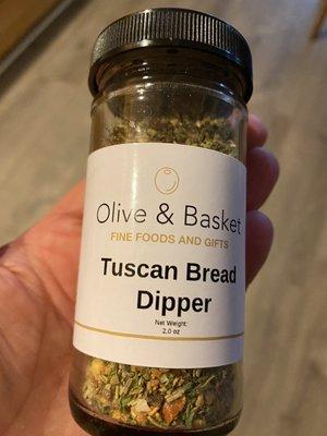 Our most popular herb mix, Tuscan bread Dipper herb mix.