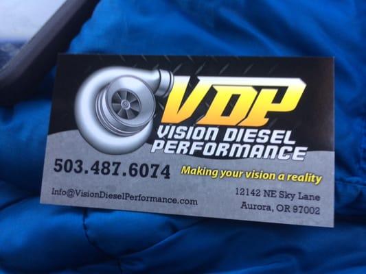 Vision Diesel Performance