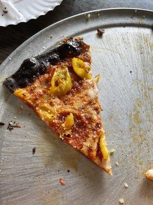 Pepperoni & banana pepper thin crust