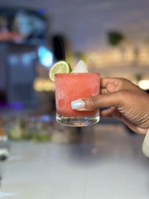 Frozen Watermelon Margarita